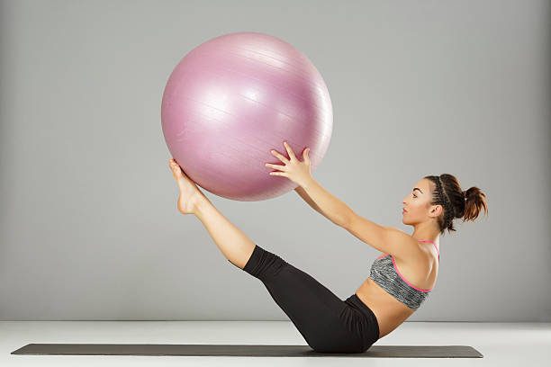 lợi ích khi tập yoga bóng yoga ball